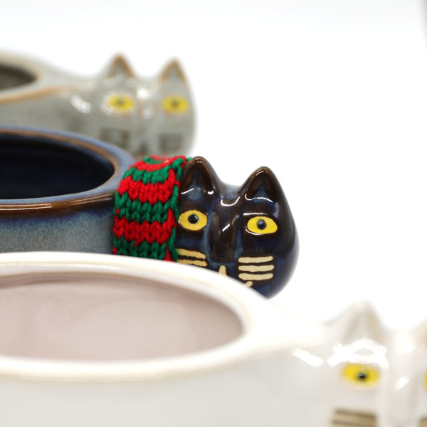 กระถางต้นไม้ขนาดเล็กรูปแมว