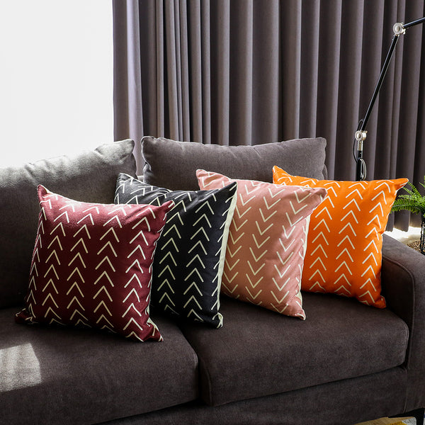 ปลอกหมอนลายลูกศร