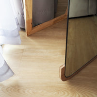 กระจกเงาตั้งพื้นรูปสี่เหลี่ยมขอบมน 45x150