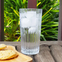 แก้วน้ำลายริ้ว